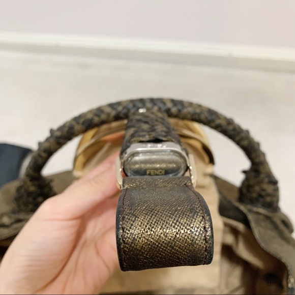 Fendi Spy Bag Zucca Canvas and Leather - Picture 12 of 14